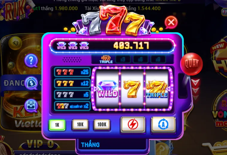 Khám Phá Thế Giới Minigame 777 Tại RikVip Với Những Phần Thưởng Giá Trị Cao