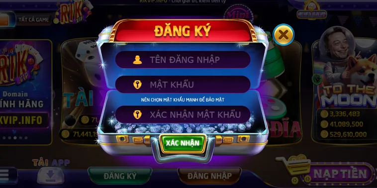 Quy Trình Đăng Ký RikVip Siêu Tốc Giúp Bạn Gia Nhập Sân Chơi Đẳng Cấp