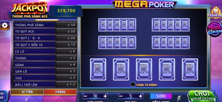 Khám Phá Thế Giới Mega Poker Tại RikVip Với Những Phần Thưởng Giá Trị Cao