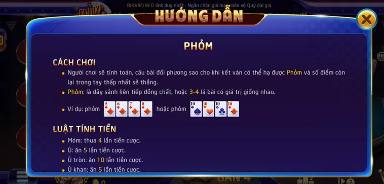 Chinh Phục Siêu Phẩm Phỏm Tại RikVip Đẳng Cấp Nhất Mọi Thời Đại