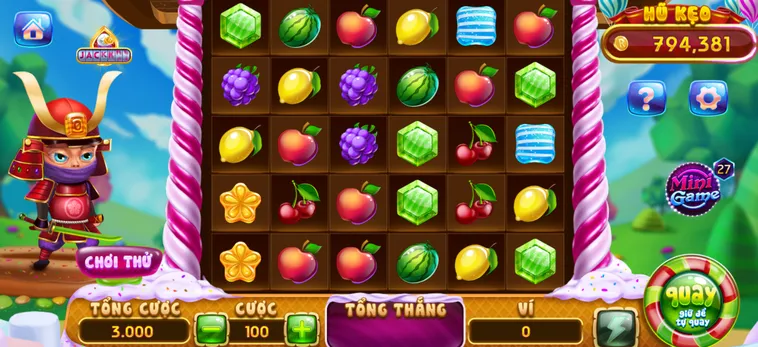 Khám Phá Nổ Hũ Candy Fruit Samurai Tại RikVip Với Những Phần Thưởng Giá Trị Cao