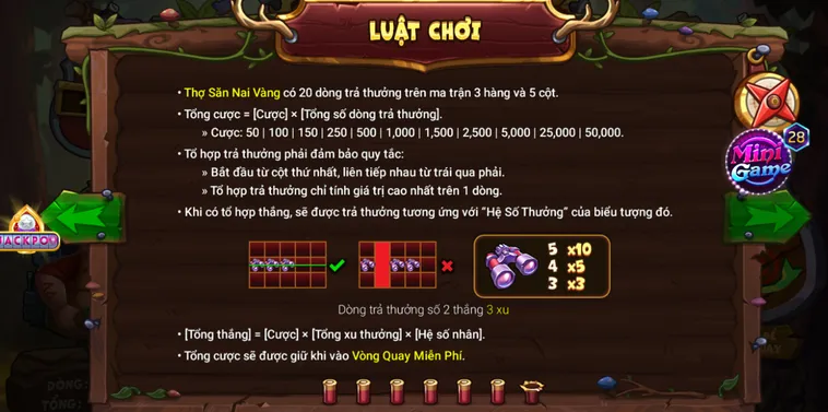 Trải Nghiệm Săn Thưởng Đỉnh Cao Cùng Nổ Hũ Thợ Săn Nai Vàng Tại RikVip