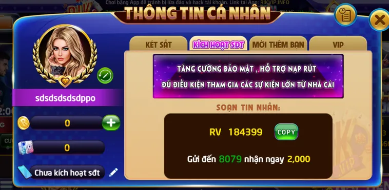 Kích Hoạt Số Điện Thoại Là Phương Thức Bảo Mật Tài Khoản Tuyệt Đối Cho Tài Khoản Của Bạn