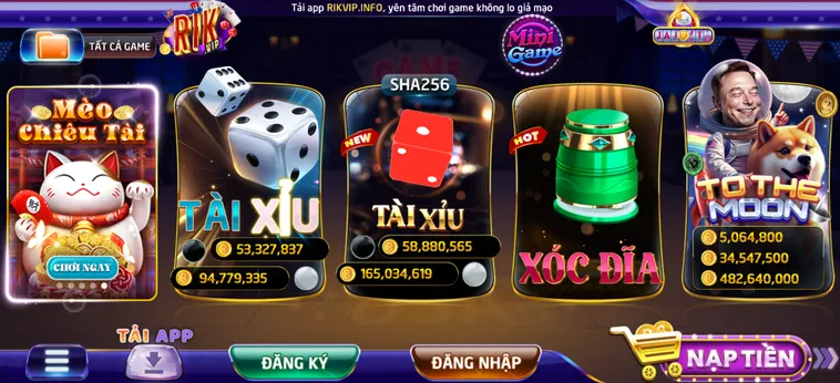 Cổng Game RikVip Luôn Không Ngừng Được Cập Nhật Các Trò Chơi Phổ Biến Được Người Dùng Yêu Thích